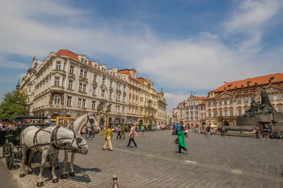 Prague: Big Bus Hop-on Hop-off, Castle Tour and River Cruise - Audio commentary, staff, and bus comfort