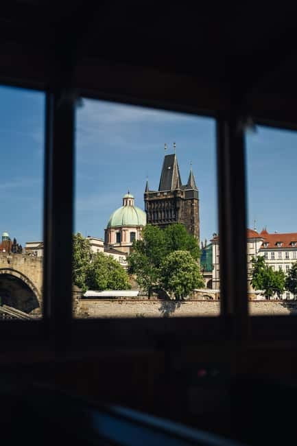 Prague: Canal Cruise Around Charles Bridge - Prague Castle and the Giant Metronome
