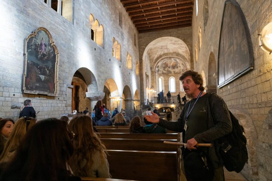 Prague Castle Interiors, Bus Tour and Vltava River Cruise - St. Vitus Cathedral: Gothic stone and colored light