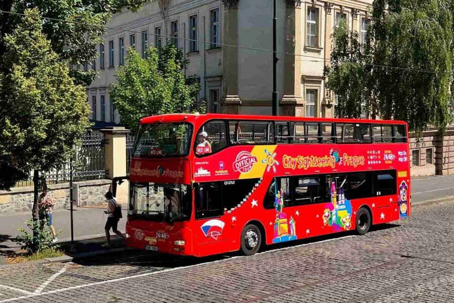 Prague: City Sightseeing HOHO Bus Tour & Optional Boat Tour - Start at Republic Square and get your bearings