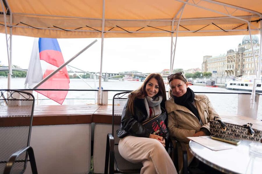 Prague: Panoramic Vltava River Cruise - Prague Castle from the water