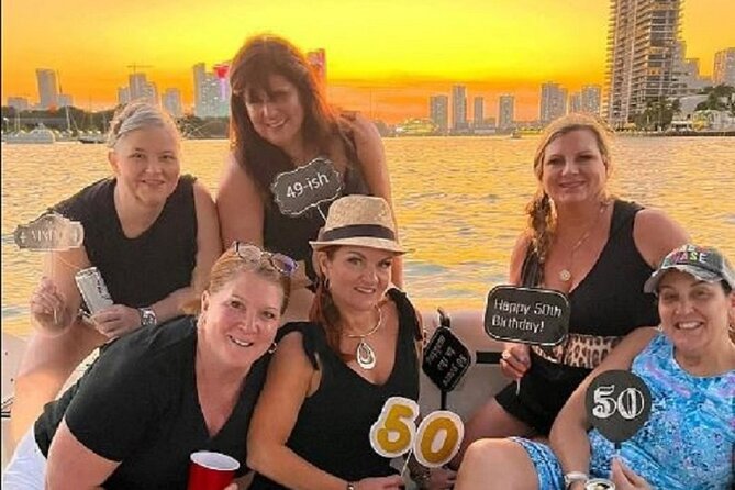 Private Boat Ride in Miami with Experienced Captain and Champagne - Leaving Coconut Grove for the Rickenbacker Causeway