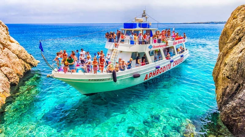 Protaras: Turtle Cove & Blue Lagoon Cruise - Fig Tree Bay, Konnos Bay, and the Cape Greco coast