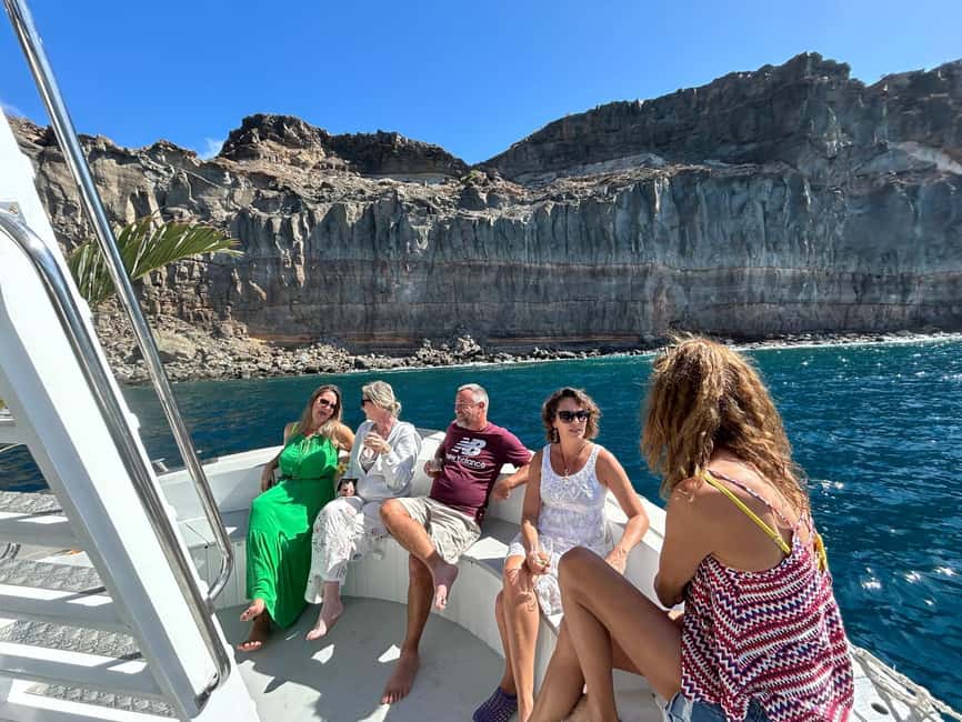 Puerto Rico, Gran Canaria: boat trip, drinks, food, paddle surfing, snorkeling - Optional jet skis, parasailing, and inflatable rides