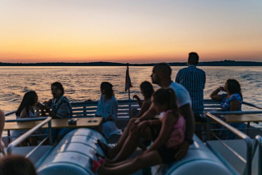 Pula: Dolphin&Sunset Cruise in Brijuni with Dinner&Drinks - Europa’s two decks and indoor comfort