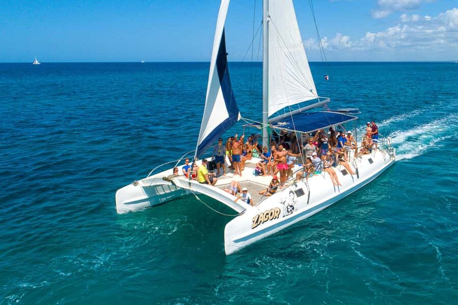 Punta Cana: Saona Island Full-Day All-Inclusive Boat Tour - Leaving Punta Cana for Bayahibe