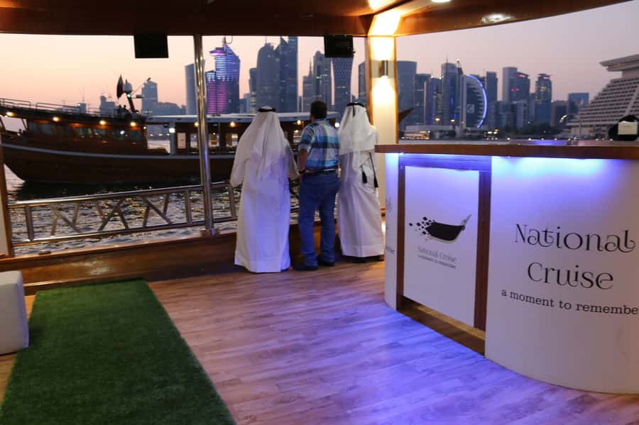 Qatar: Doha Sightseeing Cruise Onboard an Arabic Dhow Boat - What you actually get for $55