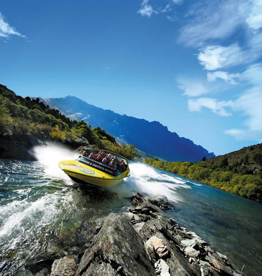 Queenstown: Shotover River and Kawarau River Jet Boat Ride - A full hour of speed from Queenstown’s Main Town Pier
