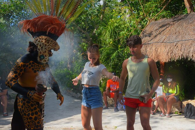 Reef Snorkeling & Jungle Speedboat Adventure with Mayan Ceremony - Snorkeling above the reef