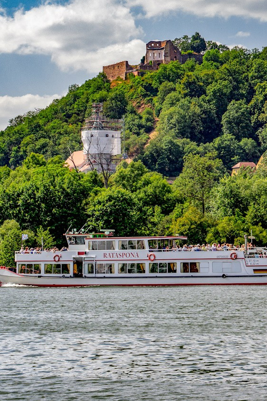 Regensburg: Klinger's Sightseeing Boat Tour to Walhalla - Climbing the 350-plus steps to Walhalla