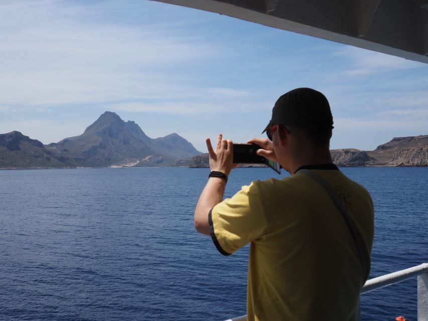 Rethymno Area: Gramvousa Island & Balos, Boat Ticket Extra - The boat crossing to western Crete’s best-known water