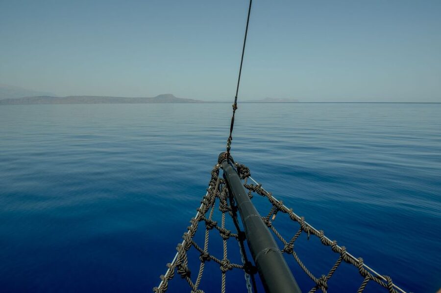 Rethymno: Pirate Boat Cruise with Swimming Stop - Returning past Kefalas caves and the Venetian harbor