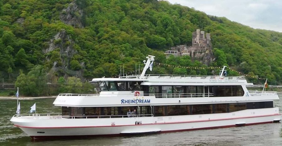 Rhine Valley Castles: 1.5-Hour Boat Tour from Rüdesheim - Leaving Rüdesheim With Drosselgasse Behind You