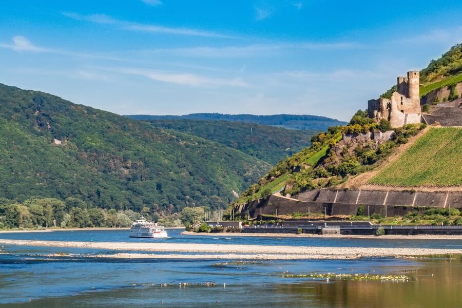 Rhine Valley Castles: 1.5-Hour Boat Tour from Rüdesheim - Bingen, Klopp Castle, and the View Toward Niederwald