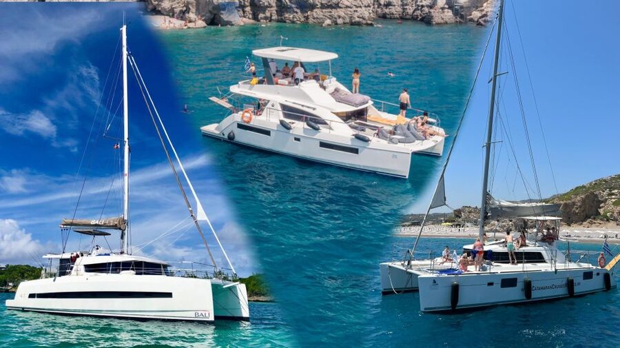 Rhodes: All-Inclusive Catamaran Cruise with Lunch and Drinks - Ladiko Bay and the value of an unhurried stop