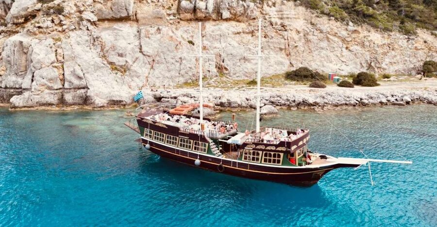 Rhodes: All Inclusive Day Cruise with BBQ & Unlimited Drinks - A food schedule that keeps the day moving