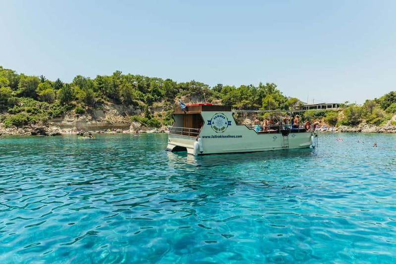 Rhodes: Anthony Quinn, Ladiko and Caves All-Inclusive Cruise - The open bar is part of the experience