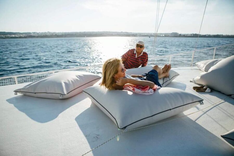 Rhodes: Boat Tour with Snorkeling, Gourmet Buffet & Open Bar - At a glance