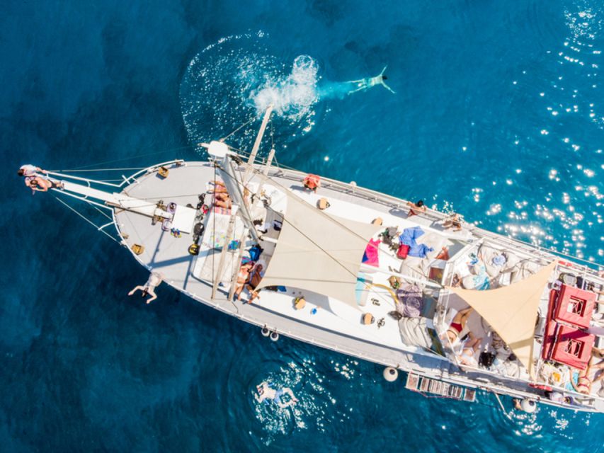 Rhodes: Boat Tour with Snorkeling, Gourmet Buffet & Open Bar - A Greek buffet worth planning around