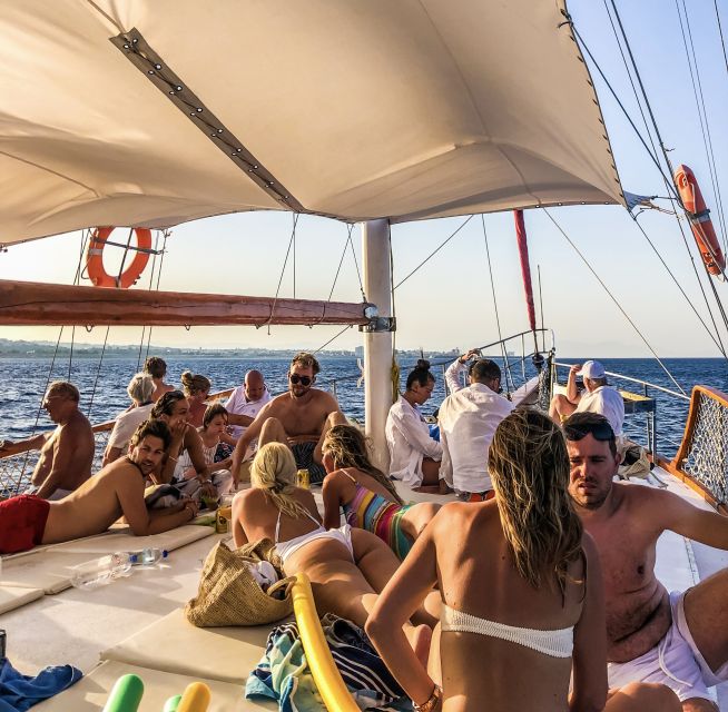 Rhodes: Cruise with 3 Stops, Lunch and Unlimited Drinks - Afandou Beach: the longest stop and lunch break