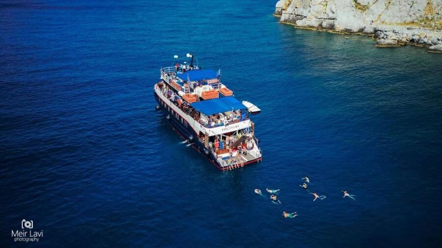 Rhodes: Lindos Cruise with 2 Swim Stops - Three hours to make your own Lindos day