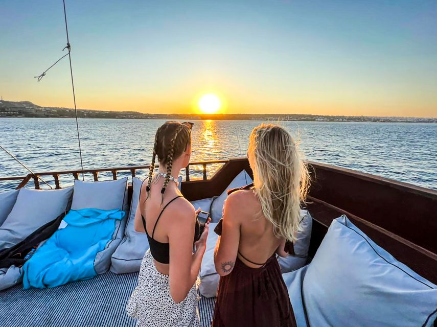 Rhodes: Sunset Cruise with Greek BBQ and Unlimited Drinks - The Aphrodite Duchess and choosing your seat