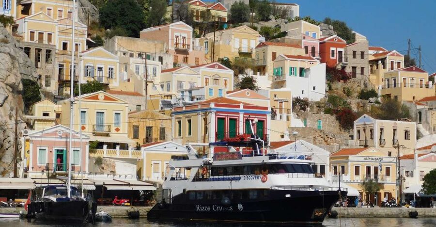 Rhodes Town: Boat Trip to Symi Island and St Marina Bay - The 30-minute stop at St Marina Bay