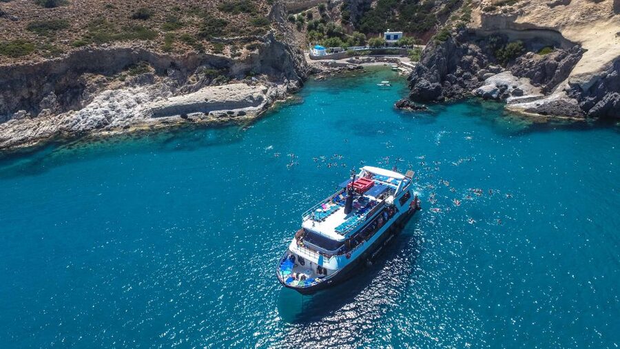 Rhodes Town: Boat Trip to Symi Island and St Marina Bay - The ride back to Rhodes