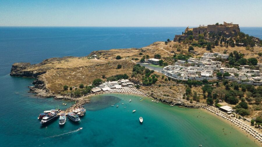 Rhodes Town: Scenic Cruise to Lindos with Swim Stops - From Mandraki Port to Rhodes’ East Coast
