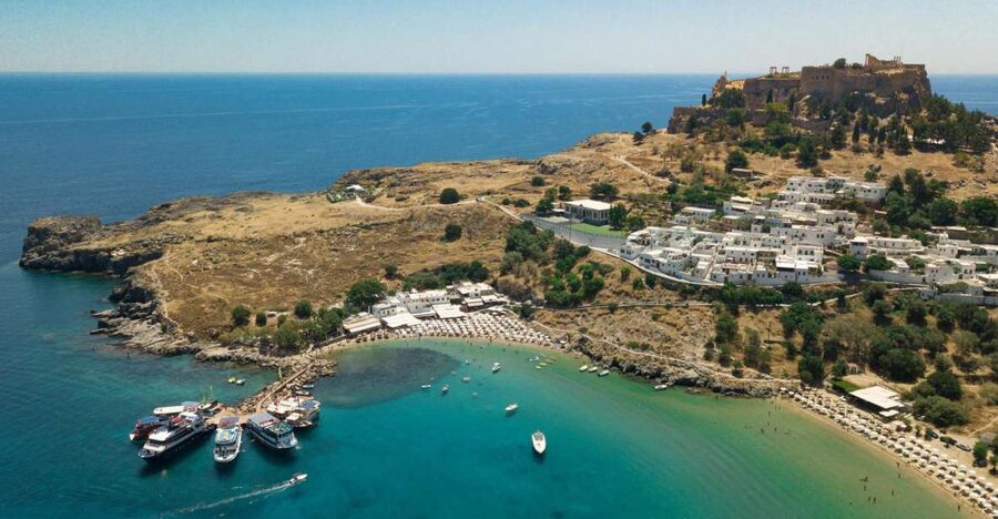 Rhodes Town: Scenic Cruise to Lindos with Swim Stops - Three Hours in Lindos, With Choices to Make