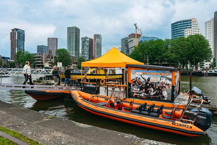 RIB Speedboat Sightseeing Cruise - The run toward Schiedam