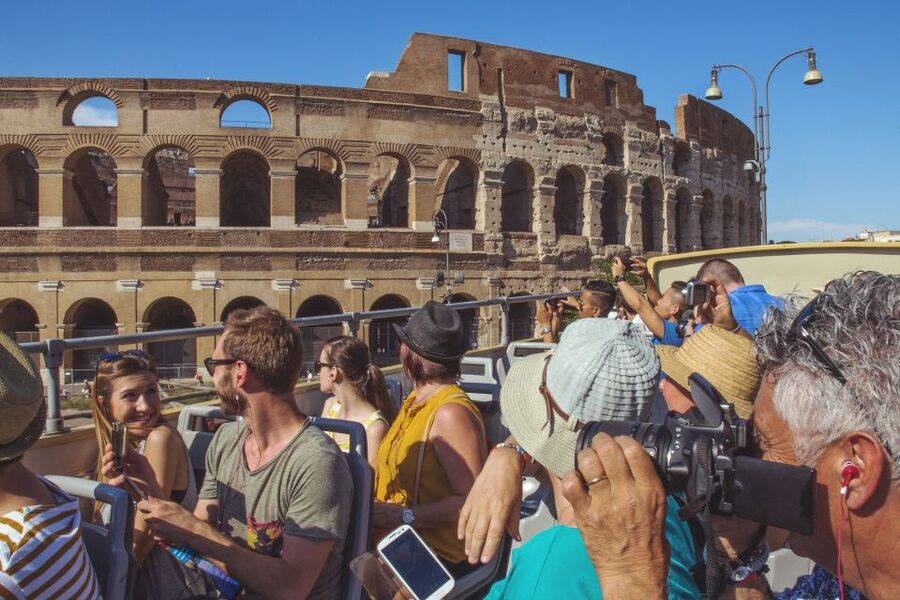 Rome: Hop-On Hop-Off Bus and Optional Cruise Port Transfer - Borghese Gardens and the value of staying aboard