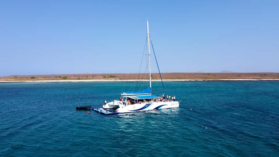 Sal: All-Inclusive Half-Day Lounge Catamaran Cruise - Lounge Beds, Open Water, and the Atlantic Pause