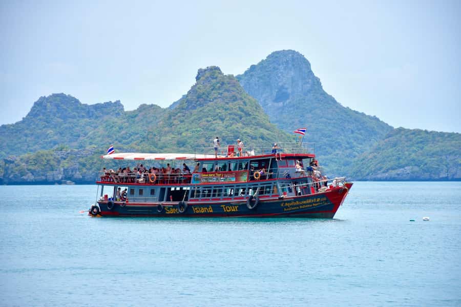 Samui: Angthong Marine Park Boat Tour w/ Transfer and Meals - Mae Koh and the Emerald Lagoon