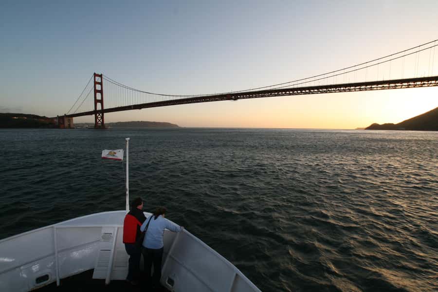 San Francisco: California Sunset Cruise (2-hours) - Sausalito, Tiburon, and the Marin side