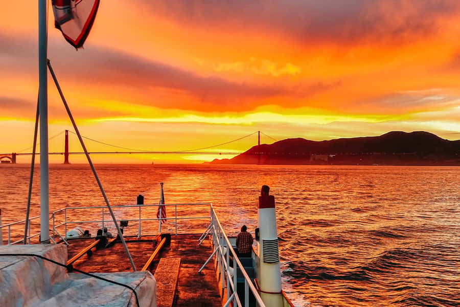 San Francisco: California Sunset Cruise (2-hours) - Leaving Pier 43 1/2 at Fisherman’s Wharf