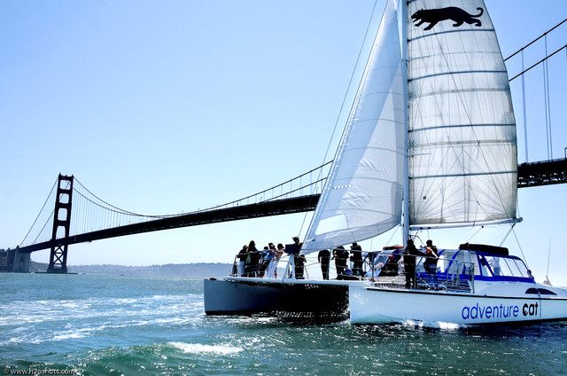 San Francisco: Golden Gate Bridge Catamaran Cruise - Leaving the waterfront and finding your sea legs