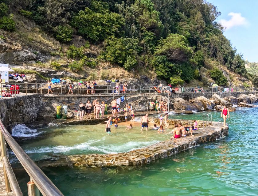 San Sebastian: Boat Tour with Stop at Santa Clara - Weather, swimming, dogs, and accessibility
