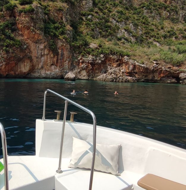 San Vito Lo Capo: Boat Trip with 3 Swimming Stops and Snacks - The ride from San Vito Lo Capo