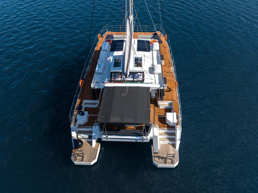 Santorini: Catamaran Caldera Cruise with Meal and Drinks - Key points to know before booking