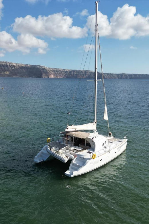 Santorini: Catamaran Cruise with Greek BBQ and Drinks - Who should book this Santorini cruise?
