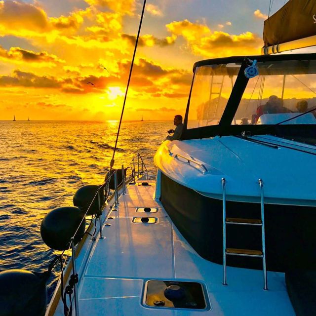 Santorini: Catamaran Cruise with Meal & Open Bar - Thirassia brings the meal and the longest stop