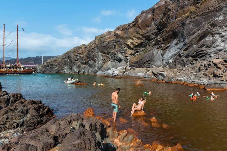 Santorini Port: Cruise to Volcano, Hot Springs & Thirassia - What to pack for this particular route