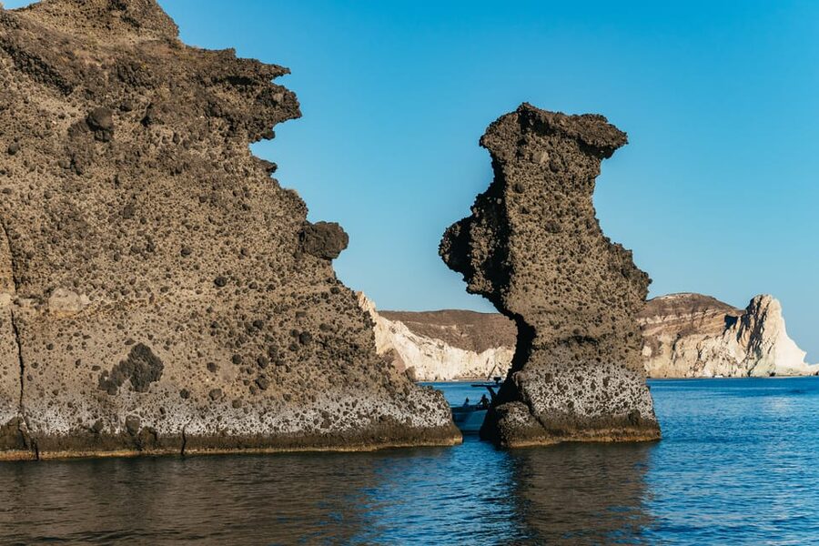 Santorini: Sailing Catamaran Cruise with BBQ and Drinks - Morning cruise or sunset cruise?