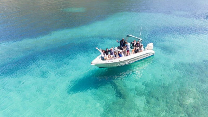 Saranda: Boat Tour to 7 Destinations with Beach Umbrella - What this Saranda boat trip is really like