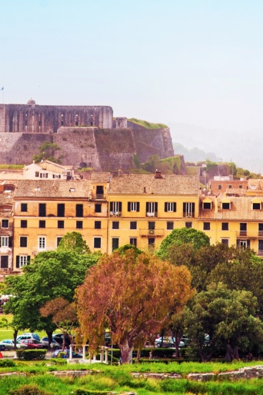 Saranda: Corfu Town and Palaiokastritsa Day Trip with Cruise - The coach ride to Palaiokastritsa