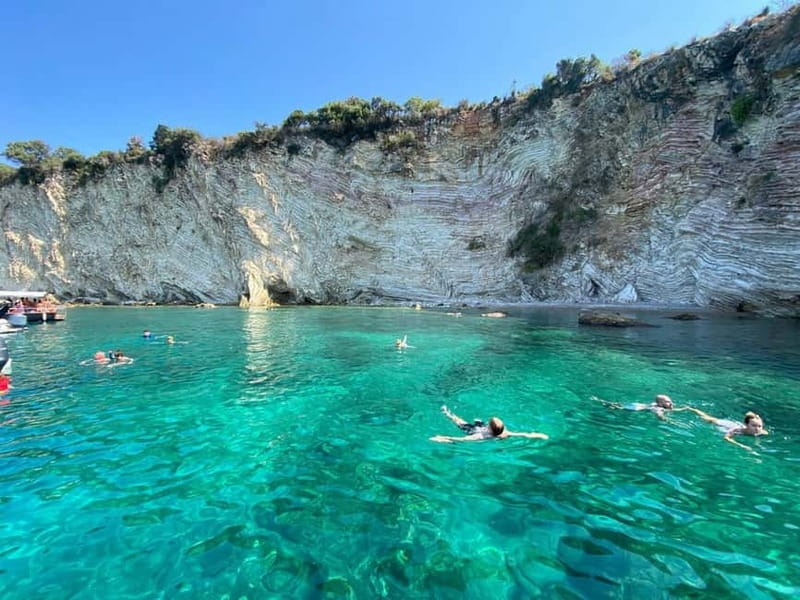 Sarandë: Boat Tour at Kroreza & Hidden Caves with Snorkeling - The ride to Shpella e Milotit and the Turtle Cave