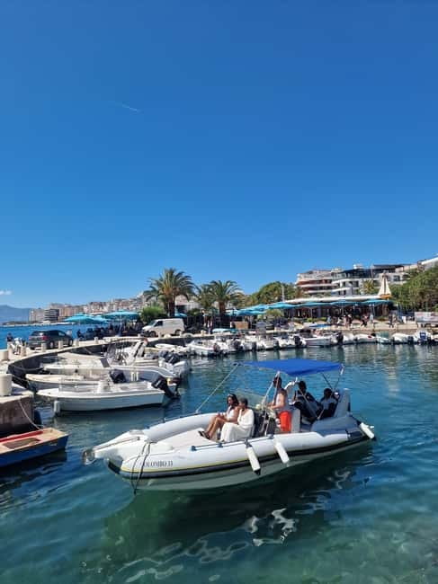 Sarande: Boat Tour to Krorez with Snorkle&Drinks&Swimming - What the skipper adds to the day