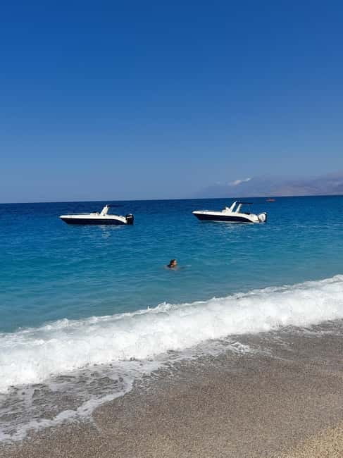 Sarande: Hidden Cave, Gremina, Kakome & Krorez Boat Tour - Krorez Beach gives you three unhurried hours