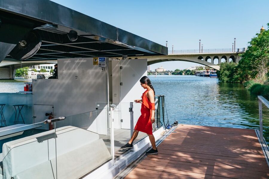 Seville: 1-Hour Guadalquivir River Sightseeing Eco Cruise - A drink, some shade, and a slower pace